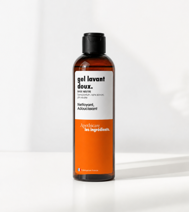 gel lavant doux.