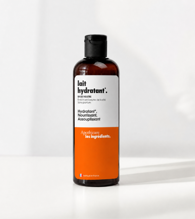 lait hydratant.