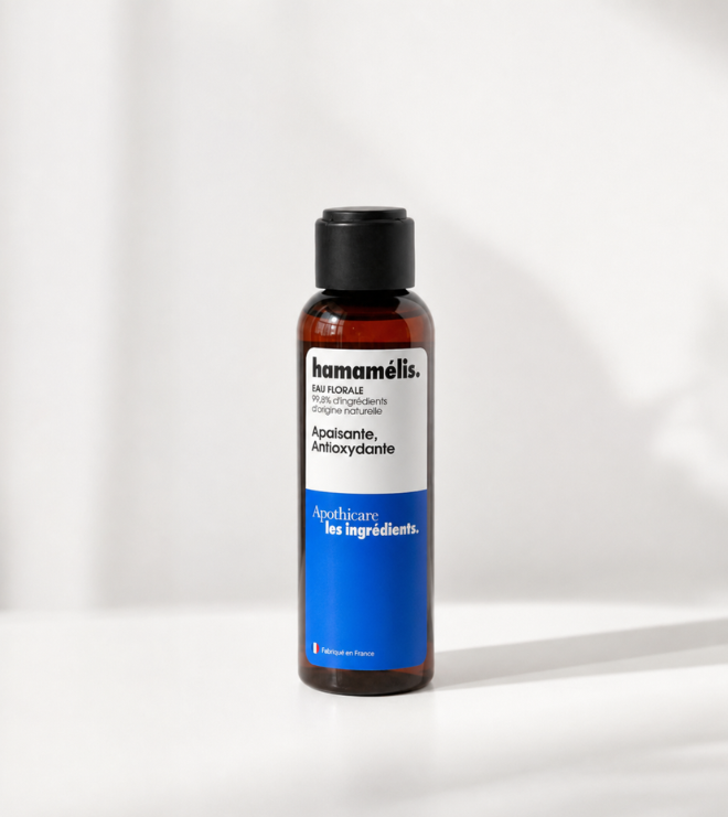 Eau florale d'hamamélis.